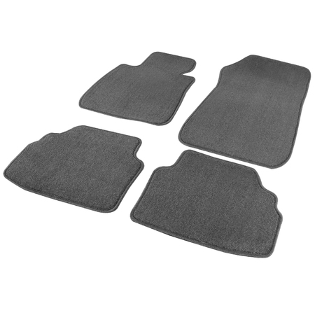 SPEC-D TUNING 06-08 Bmw E90 Floor Mat Sets - Gray SD-TRA-903G